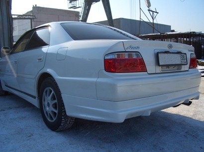 Накладка на задний бампер "TRD" Toyota Chaser (100) купить недорого с доставкой в Красногорск