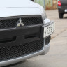 Воздуховоды радиатора в передний бампер (Цельные) var №2 для Mitsubishi Lancer X (2007-2010) купить недорого с доставкой в Красногорск
