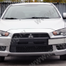 Воздуховоды радиатора в передний бампер (Цельные) var №2 для Mitsubishi Lancer X (2007-2010) купить недорого с доставкой в Красногорск