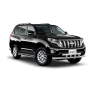 Защита переднего бампера двойная с пластинами d63/63мм (НПС) Toyota Land Cruiser Prado 150 (2013-2016 г.в.) купить недорого с доставкой в Красногорск