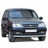 Защита переднего бампера «труба» для B@3 2123 "Chevrolet Niv@" (d 63,5)(Окрашенное) купить недорого с доставкой в Красногорск