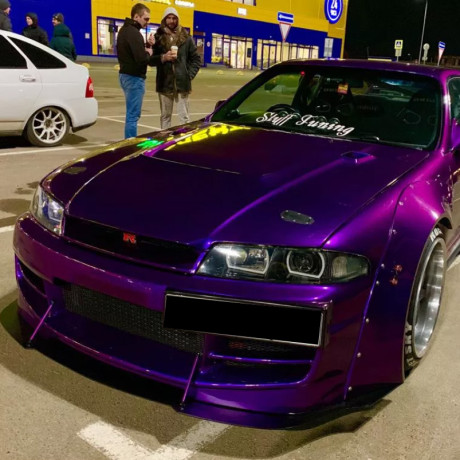 Бампер передний "Rocket Bunny" для Nissan SkyLine R33 (1993-1998) купить недорого с доставкой в Красногорск