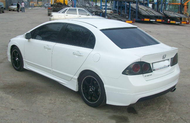 Козырек на заднее стекло для Honda Civic 4D (2006-2012) купить недорого с доставкой в Красногорск