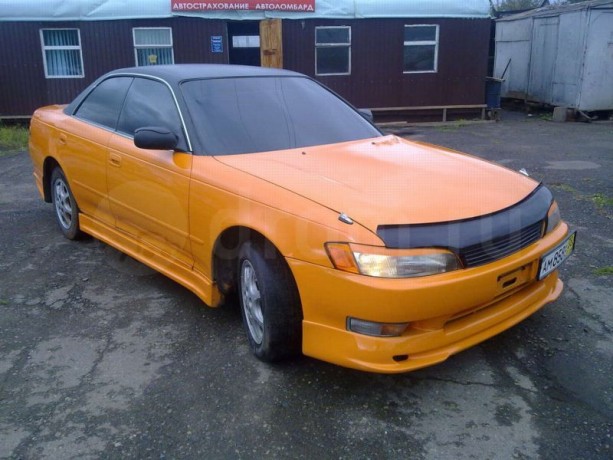 Накладка на передний бампер "Aero Magic" Toyota Mark II (90) купить недорого с доставкой в Красногорск