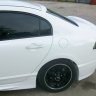 Лип спойлер для Honda Civic 4D (2006-2012) купить недорого с доставкой в Красногорск