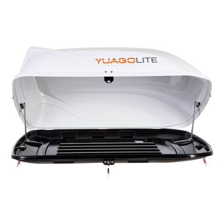 Автобокс YUAGO Lite (тиснение), белый, 250л купить недорого с доставкой в Красногорск
