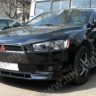 Зубатка - вставка между передними клыками для Mitsubishi Lancer X (2007-2016) купить недорого с доставкой в Красногорск