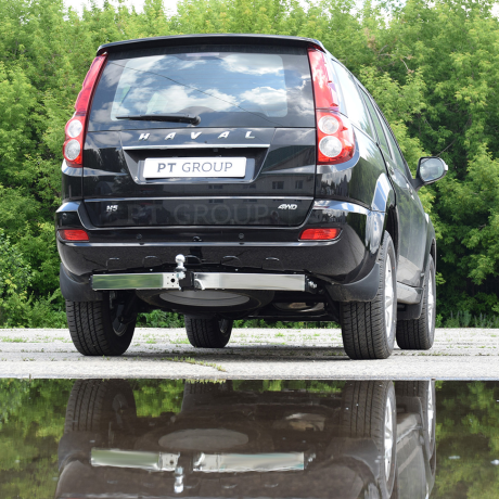 ТСУ /съемный квадрат/ с НЕРЖ накладкой HAVAL H5 2020-н.в. / GREAT WALL Hover H3/H5 2010-н.в. купить недорого с доставкой в Красногорск