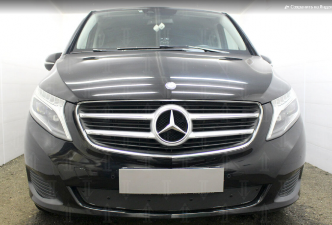 Зимняя защита радиатора "PREMIUM" Mercedes V-klass (2014-н.в.) купить недорого с доставкой в Красногорск