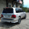Накладки на задний бампер (сток) Toyota Land Cruiser 100 купить недорого с доставкой в Красногорск