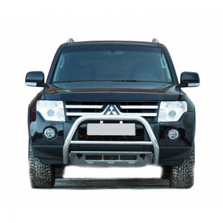 Кенгурин «Низкий» (d63,5) для Mitsubishi Pajero IV (2006-2011)(Окрашенное) купить недорого с доставкой в Красногорск