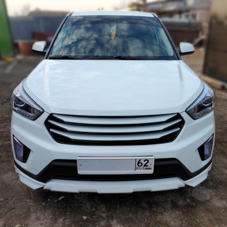 Решетка радиатора "KART" для Hyundai Creta купить недорого с доставкой в Красногорск