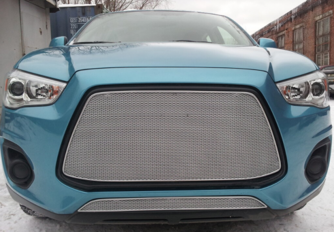 Защита радиатора "PREMIUM" Mitsubishi ASX (2012-2016) купить недорого с доставкой в Красногорск