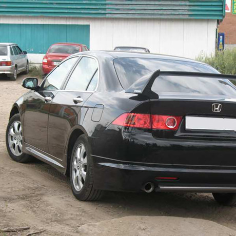Накладки на пороги "Mugen" для Honda Accord (2004-2008) купить недорого с доставкой в Красногорск