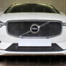 Защита радиатора "Standart" Volvo XC60 II (2017-н.в.) низ с парктроником, чёрная купить недорого с доставкой в Красногорск