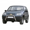 Кенгурин «Низкий» для B@3 2123 "Chevrolet Niv@" RS (d 63,5), нержавеющая сталь купить недорого с доставкой в Красногорск