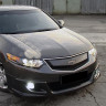 Вставка в оригинальную решетку радиатора (в сборе) "MUGEN Style" для Honda Accord VIII (2008-2010) купить недорого с доставкой в Красногорск