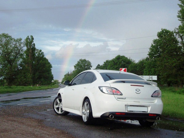 Спойлер на крышку багажника для Mazda 6 Hatchback (2008-2012) купить недорого с доставкой в Красногорск