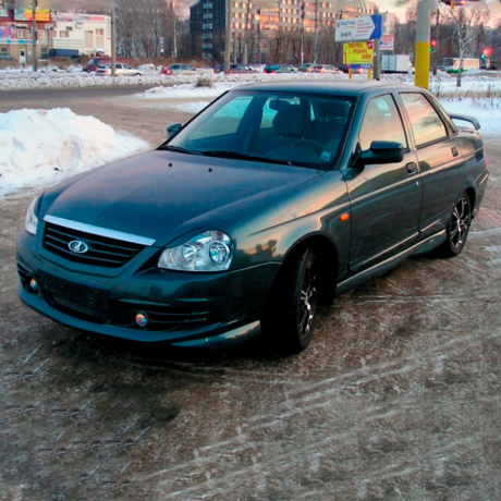 Бампер передний "МАТЭ" B@3 2170, 2171, 2172 L@DA Prior@ купить недорого с доставкой в Красногорск