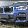 Защита радиатора "Standart" BMW X3 (2017-2021) чёрная купить недорого с доставкой в Красногорск