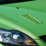 Жабры на капот в стиле "Focus RS" (текстурный пластик) для Ford Focus 2 (2004-2011) купить недорого с доставкой в Красногорск