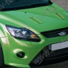 Жабры на капот в стиле "Focus RS" (текстурный пластик) для Ford Focus 2 (2004-2011) купить недорого с доставкой в Красногорск