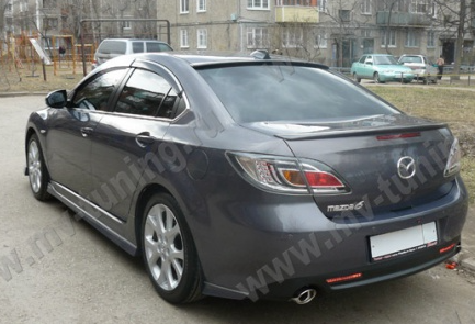 Козырек на заднее стекло var №1 для Mazda 6 Sedan (2008-2012) купить недорого с доставкой в Красногорск