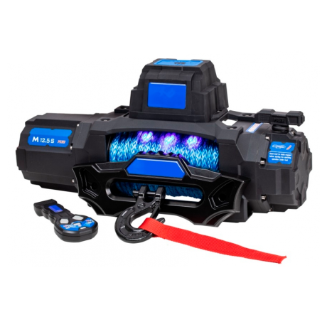 Автомобильная лебедка "Master Winch" M 9500s 12v электрическая с синтетическим тросом купить недорого с доставкой в Красногорск