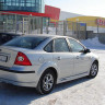 Накладки на пороги "FT" для Ford Focus 2 (седан, хетчбэк 5-дв.)(2004-2011) купить недорого с доставкой в Красногорск
