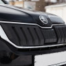 Зимний экран верхний, (текстурный пластик) для Skoda Kodiaq (2016-2021) купить недорого с доставкой в Красногорск