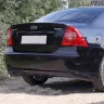 Накладка (юбка) заднего бампера "FT" для Ford Focus 2 (седан) (2004-2008) купить недорого с доставкой в Красногорск