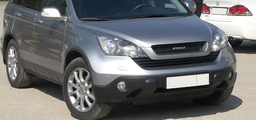 Решетка радиатора (сетка в комплекте) "MUGEN Style" для Honda CR-V (2007-2009) купить недорого с доставкой в Красногорск